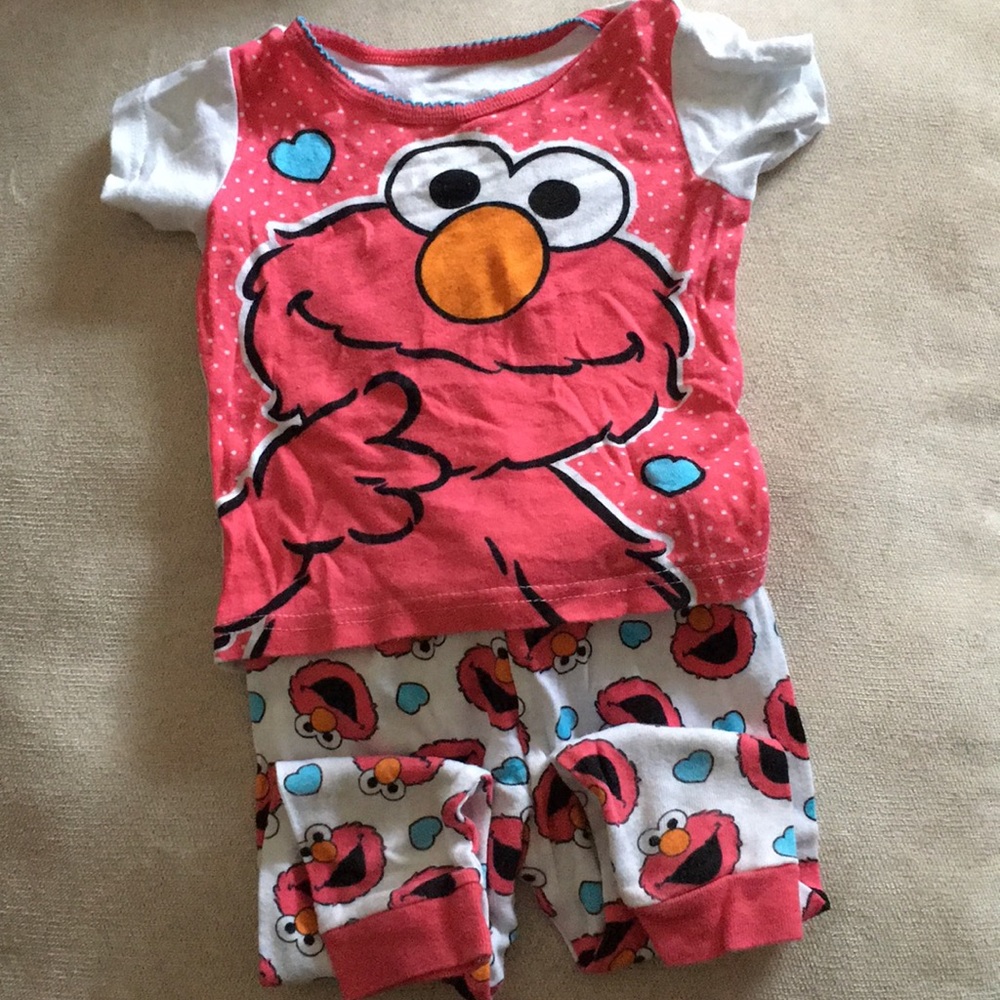 Elmo Pajama Set. 24M.